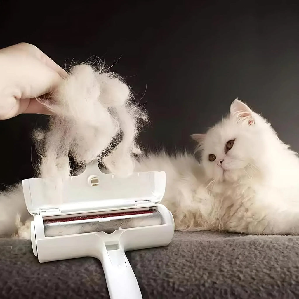 1pc Pet Hair Remover, Reusable Lint Roller Brush Washable Fur Removal for Dogs Cats Furniture