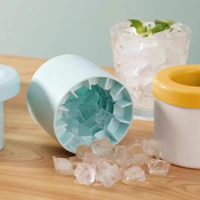 Pop-Out Silicone Ice Cube Tray
