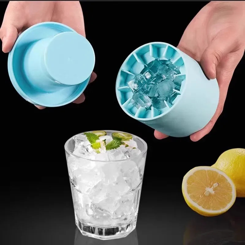 Pop-Out Silicone Ice Cube Tray