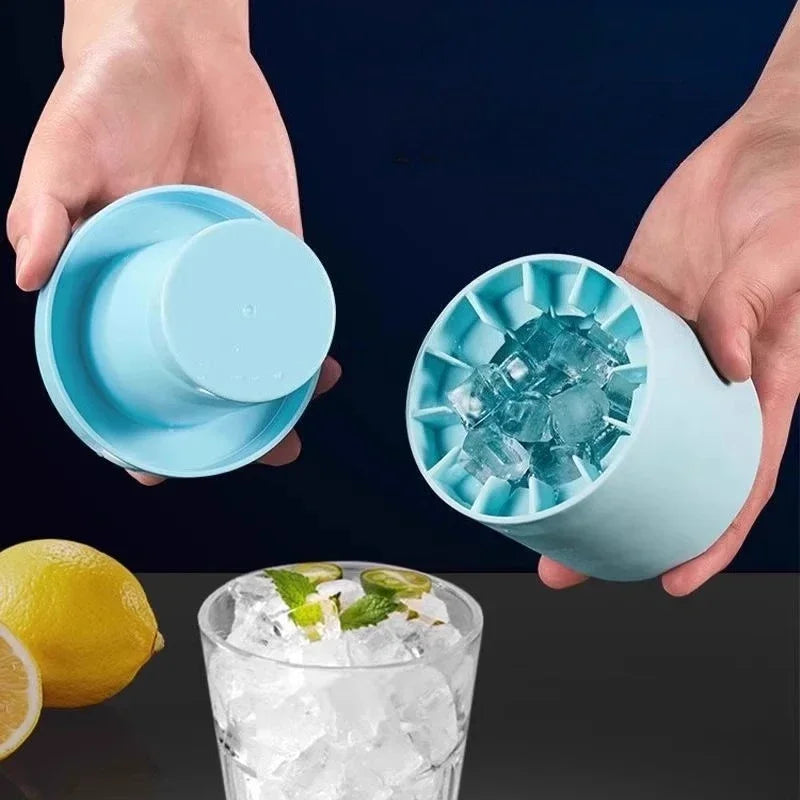 Pop-Out Silicone Ice Cube Tray