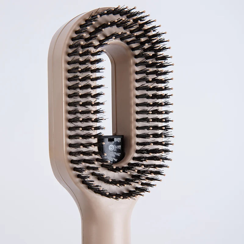 2in1 Sprayer Comb Detangling Scalp Massage Hairbrush with Spray Bottle Essential Oil Water Mist Spray Brush Anti-static Autumn