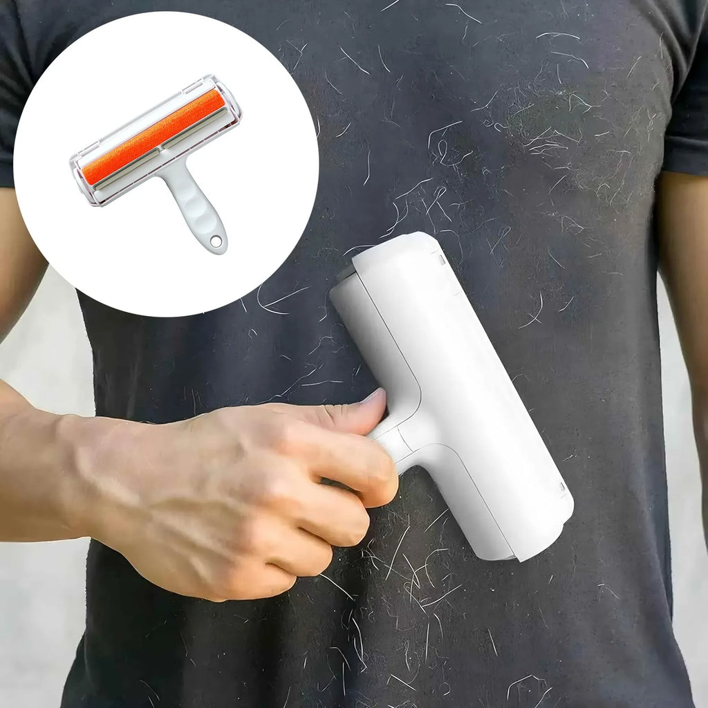 1pc Pet Hair Remover, Reusable Lint Roller Brush Washable Fur Removal for Dogs Cats Furniture